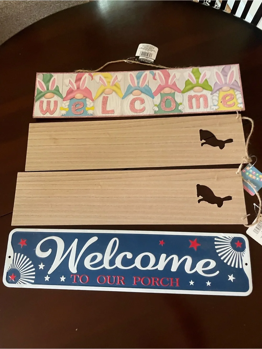 Porch Hanging Signs - Multicolor -